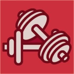 home gym workout android application logo